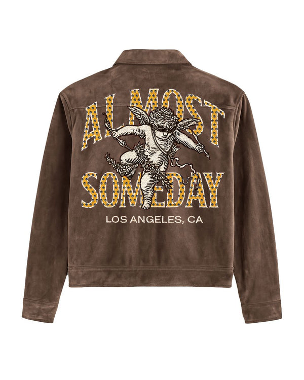 ALMOST SOMEDAY UPSCALE VELOUR JACKET
