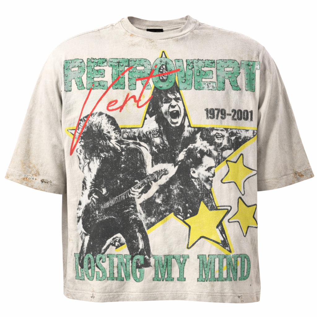 Retrovert Vert Rhinestone Star Tee