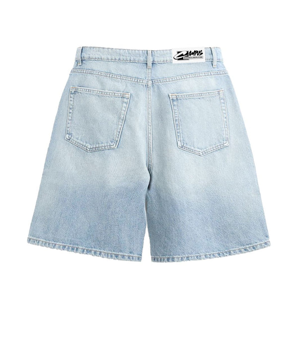 Campus Goods Applique Denim Jort