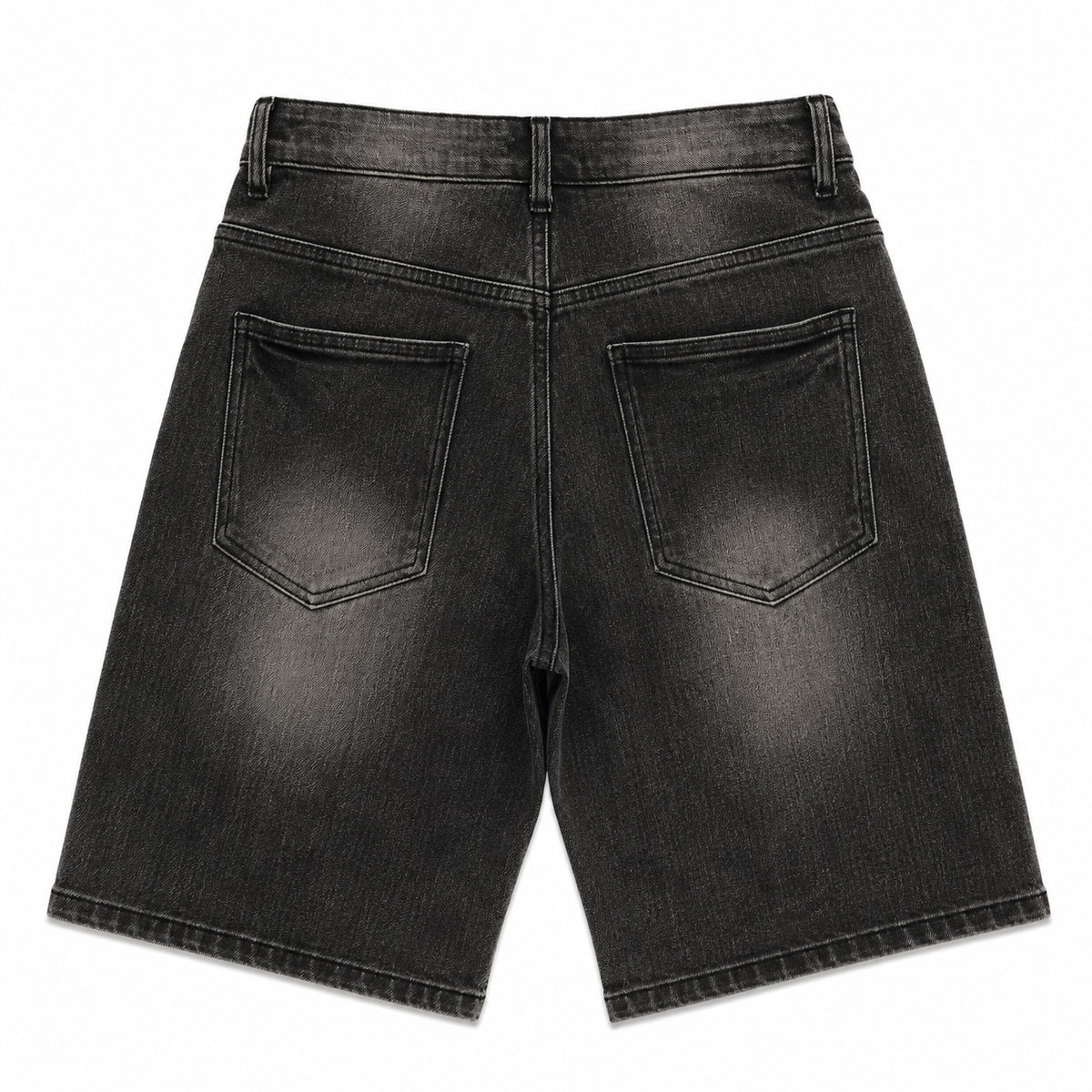 Reveer Checkered" Denim Shorts