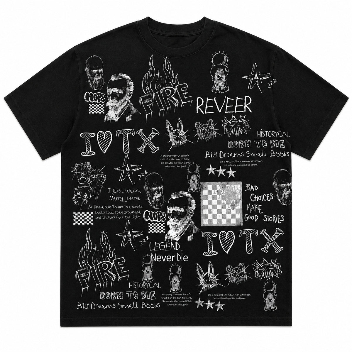 Reveer "broken Figure" Tee