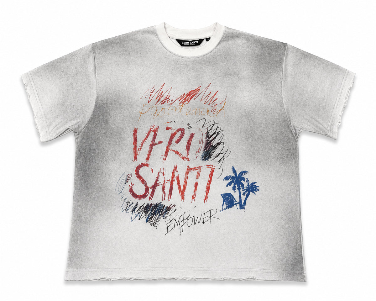 Echo | White Vero Santi Tee