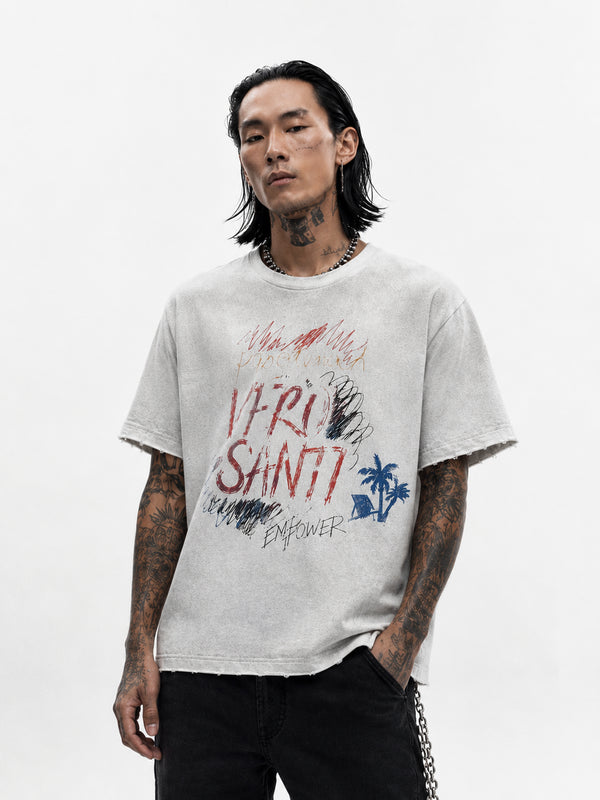 Echo | White Vero Santi Tee