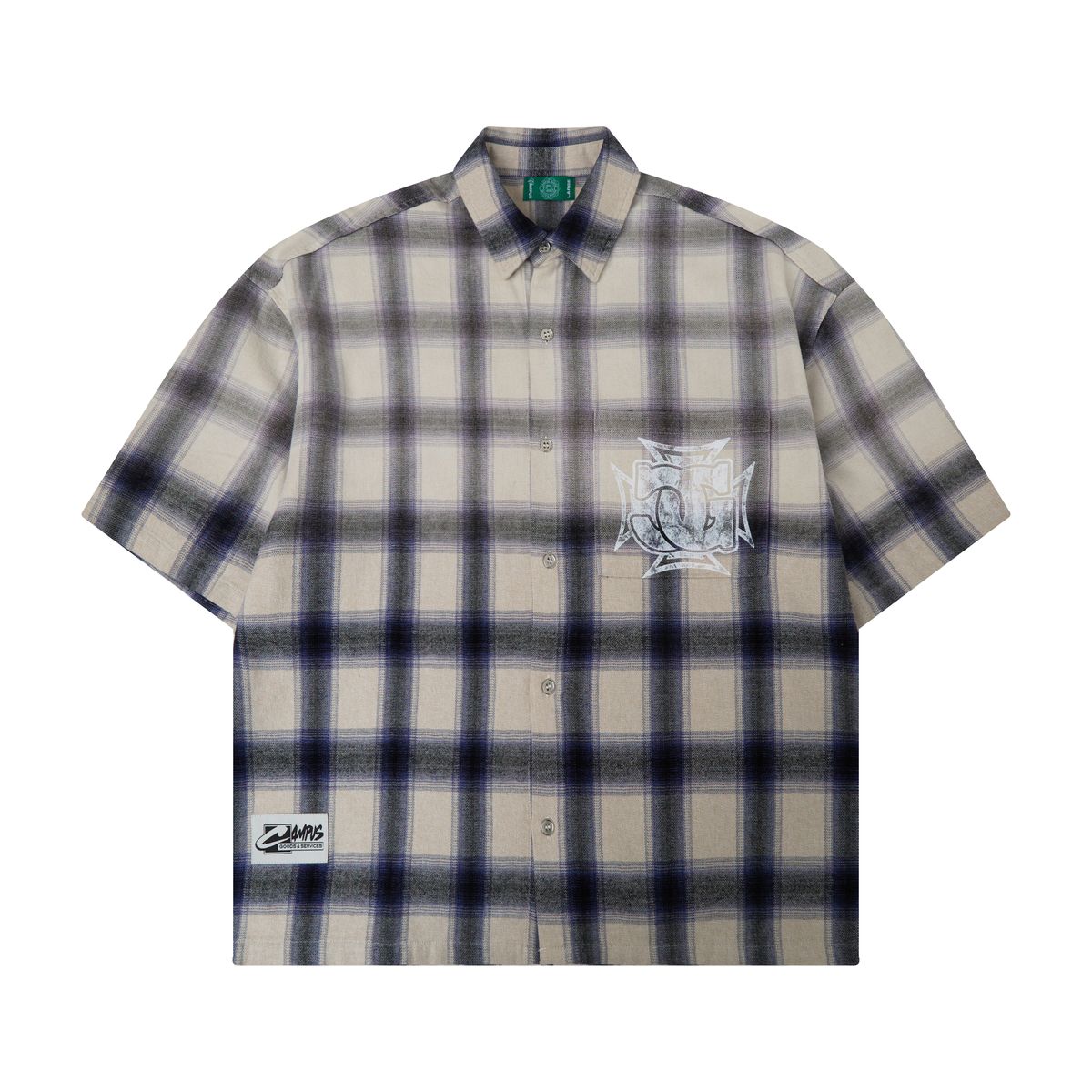 Campus Goods Sun Fade Flannel Cream