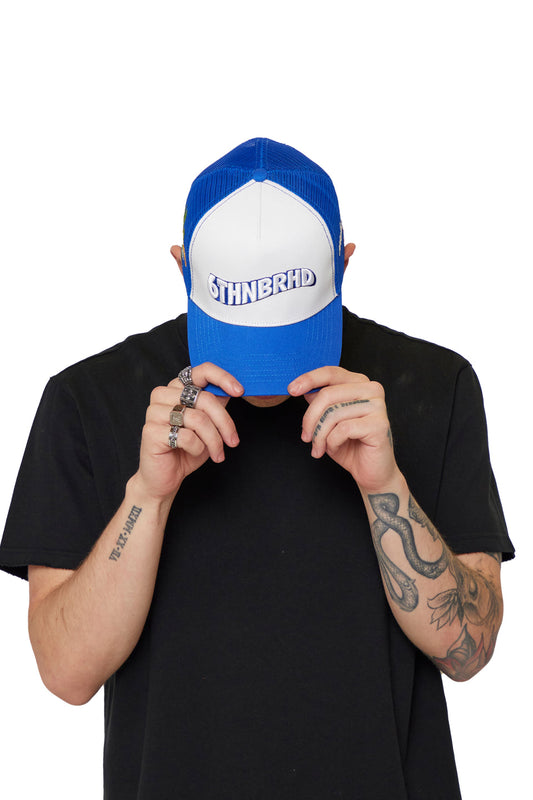 6TH NBRHD "Greetings From" Hat - Blue