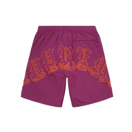 SUPREME Old English Nylon Short - Plum