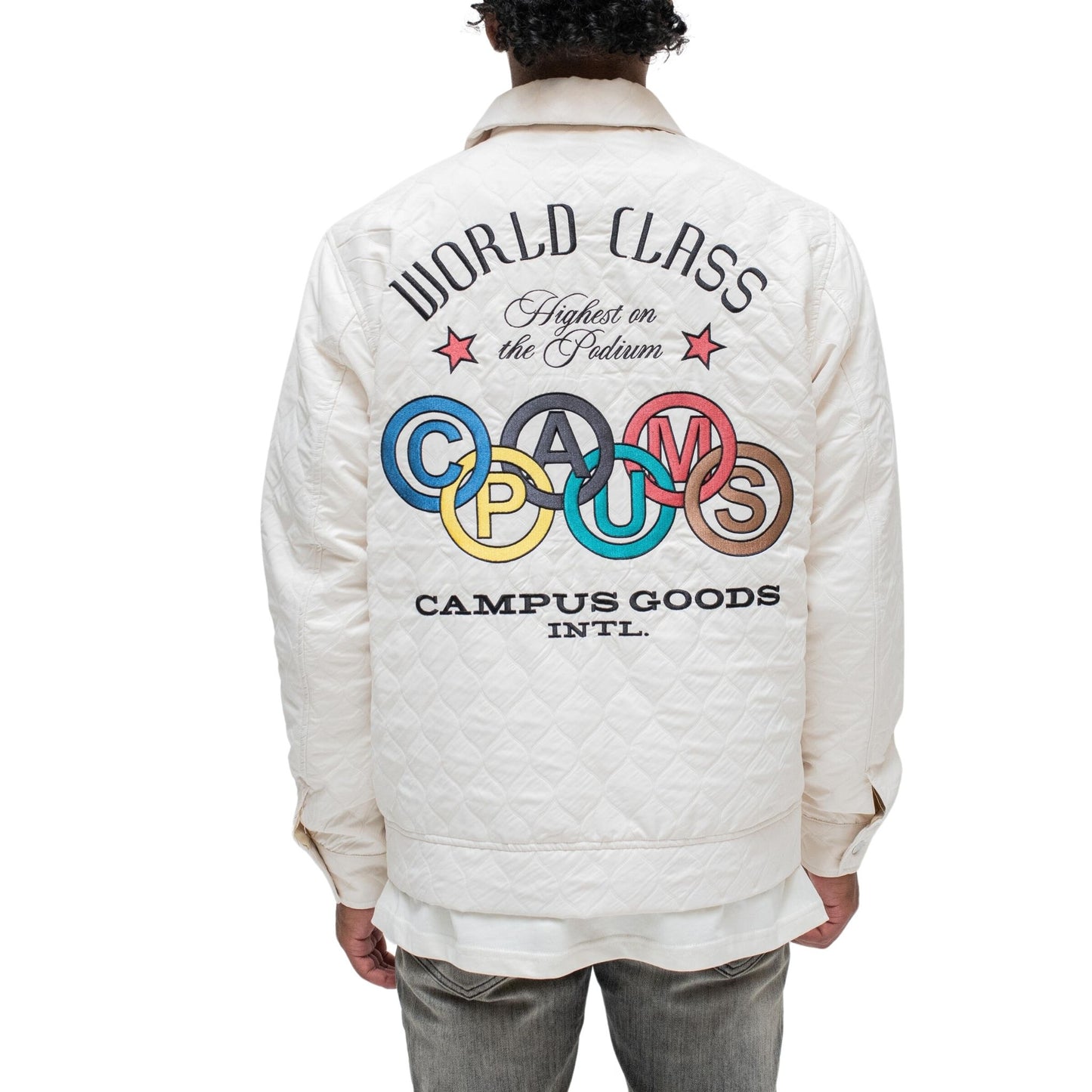CAMPUS OLYMPIC QUILTED JACKET