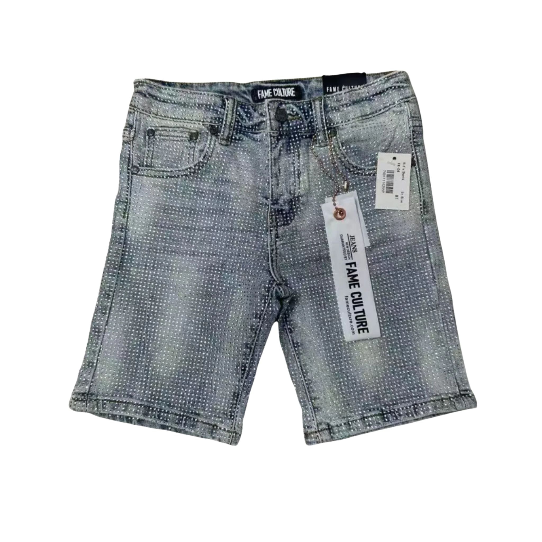 FAME CULTURE "STAR STAIN" SHORTS