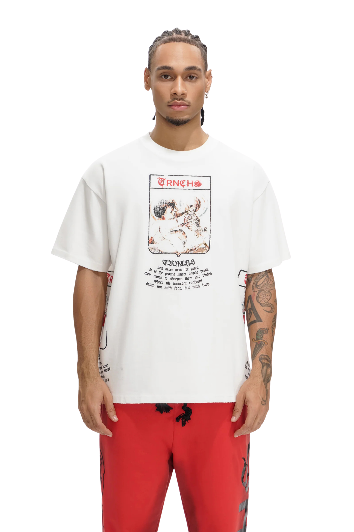 Trnchs | Militant Gothic White