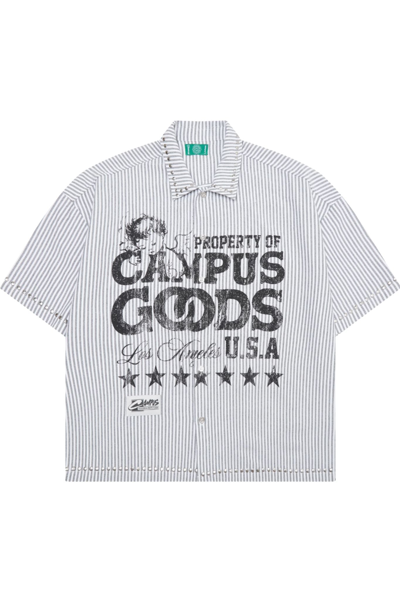 CAMPUS GOODS | Seraph Stripe Button-Up