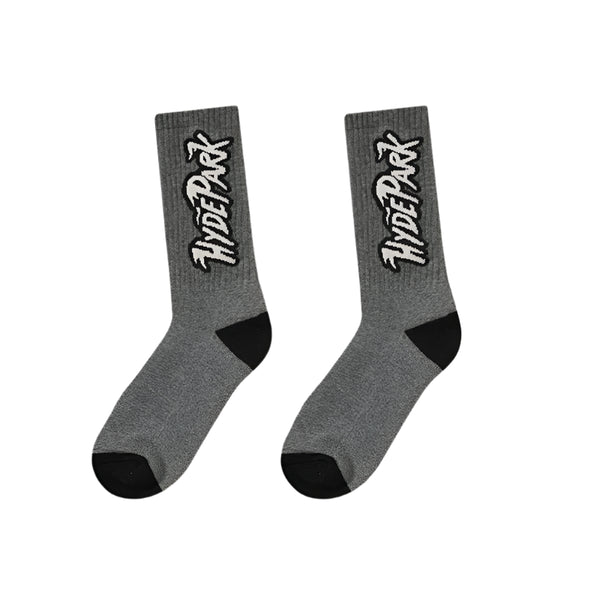 HYDE PARK | Night Logo Intarsia Sock