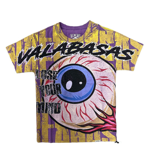 VALABASAS "VPLAY SEEIT" ALL OVER PRINT TEE
