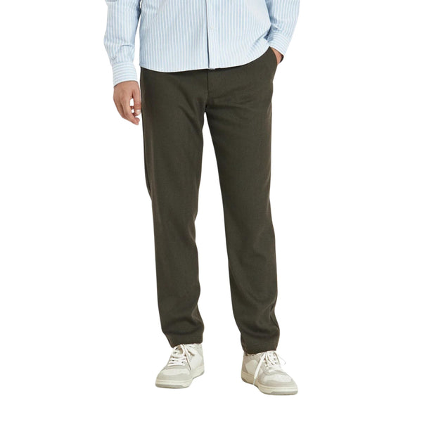 LES DEUX Como Herringbone Suit Pants