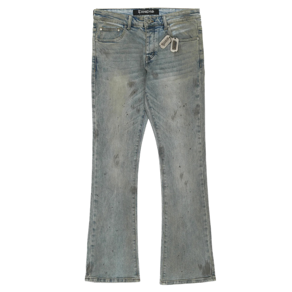 TRNCHS "Ashes" Light Blue Wash Denim