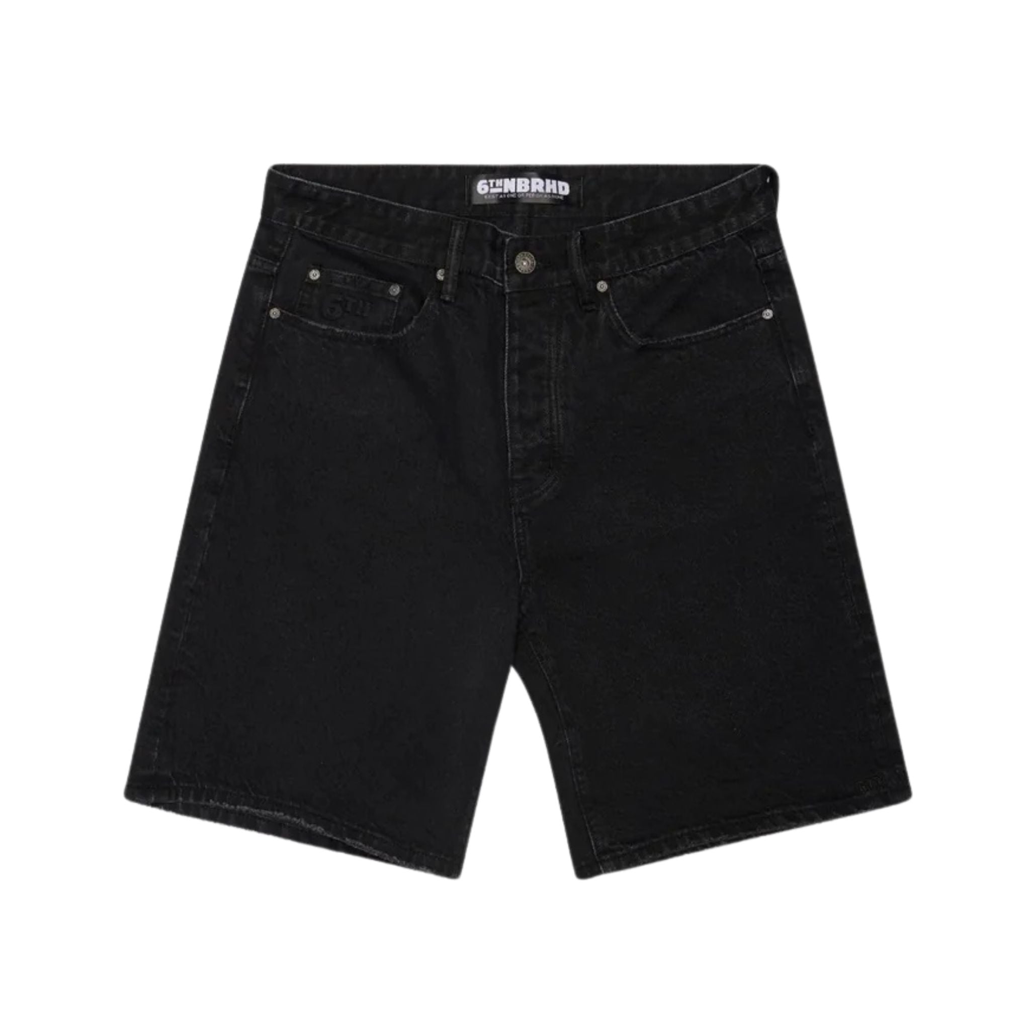 6TH NBRHD "DISTRICT" DENIM SHORTS