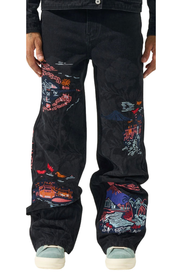 SERENEDE | Souvenir Baggy Jeans