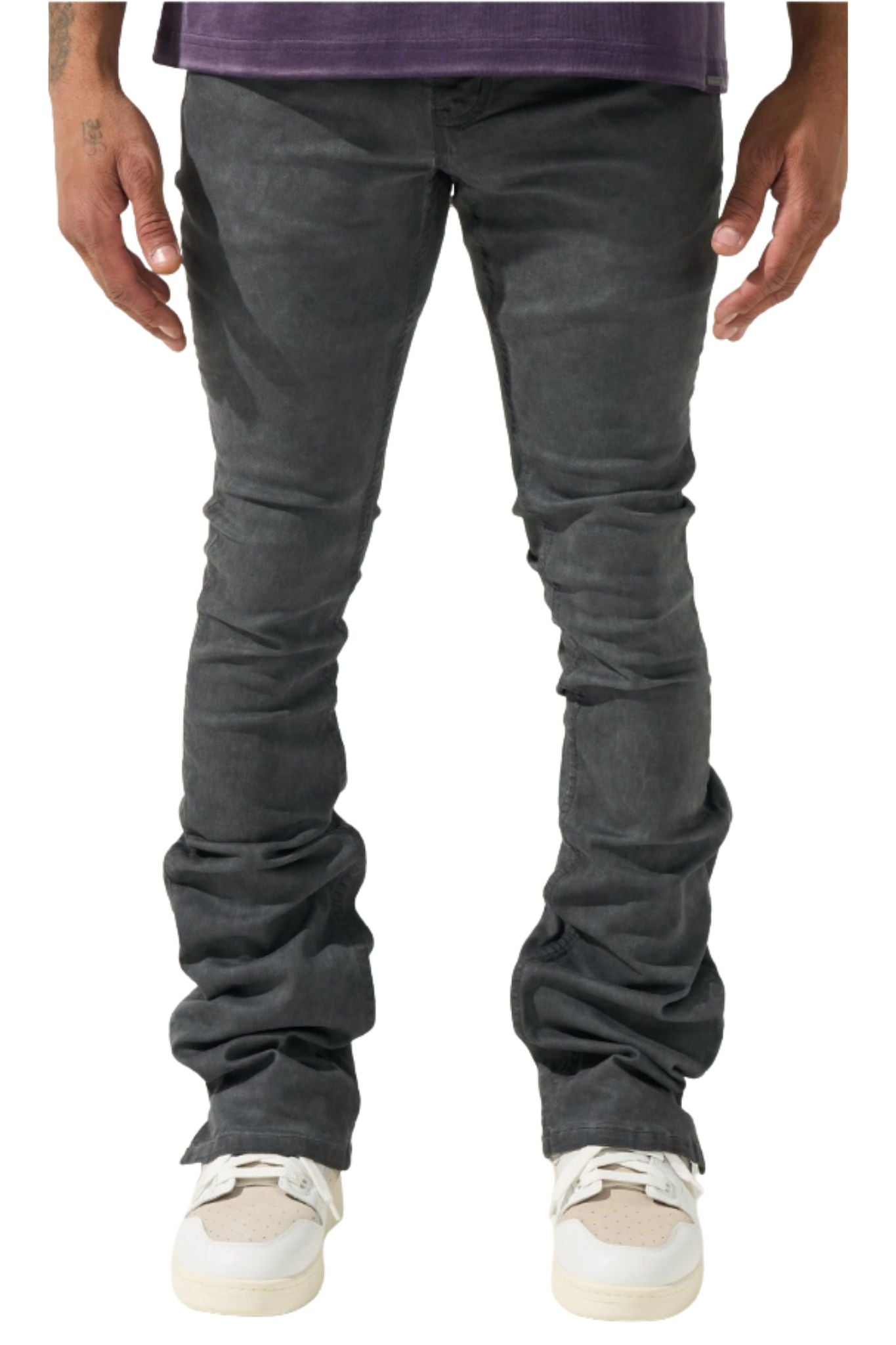 SERENEDE | "Lead" Stacked Jeans