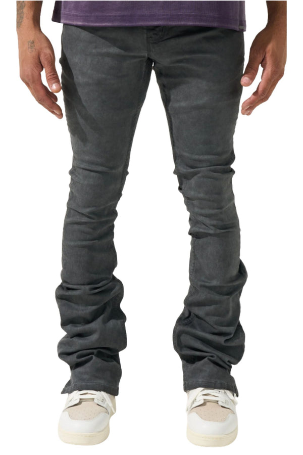 SERENEDE | Lead Stacked Jeans