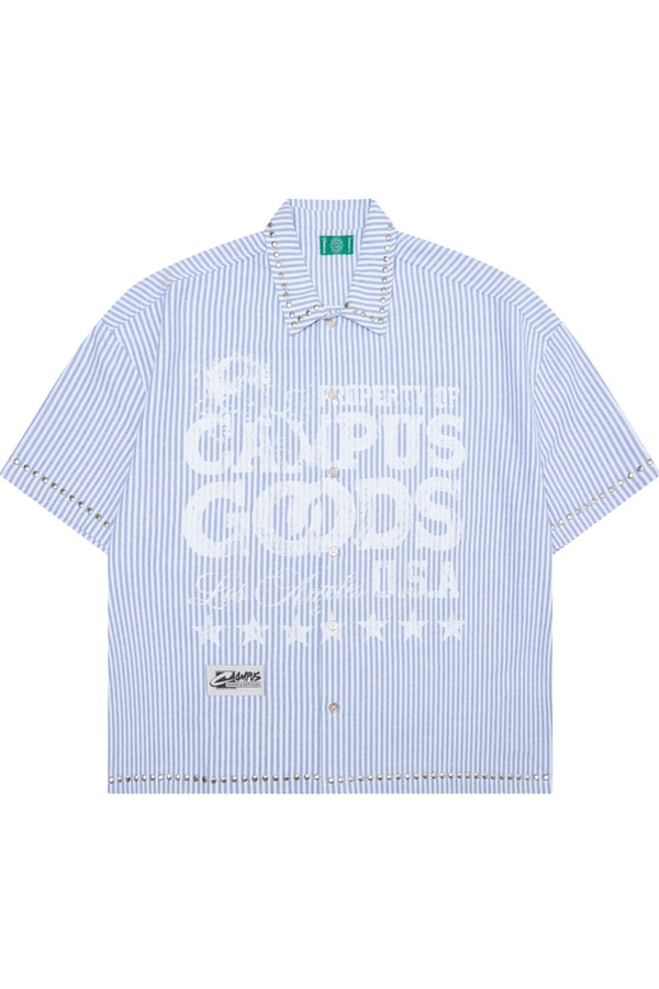 CAMPUS GOODS | Seraph Stripe Button-Up