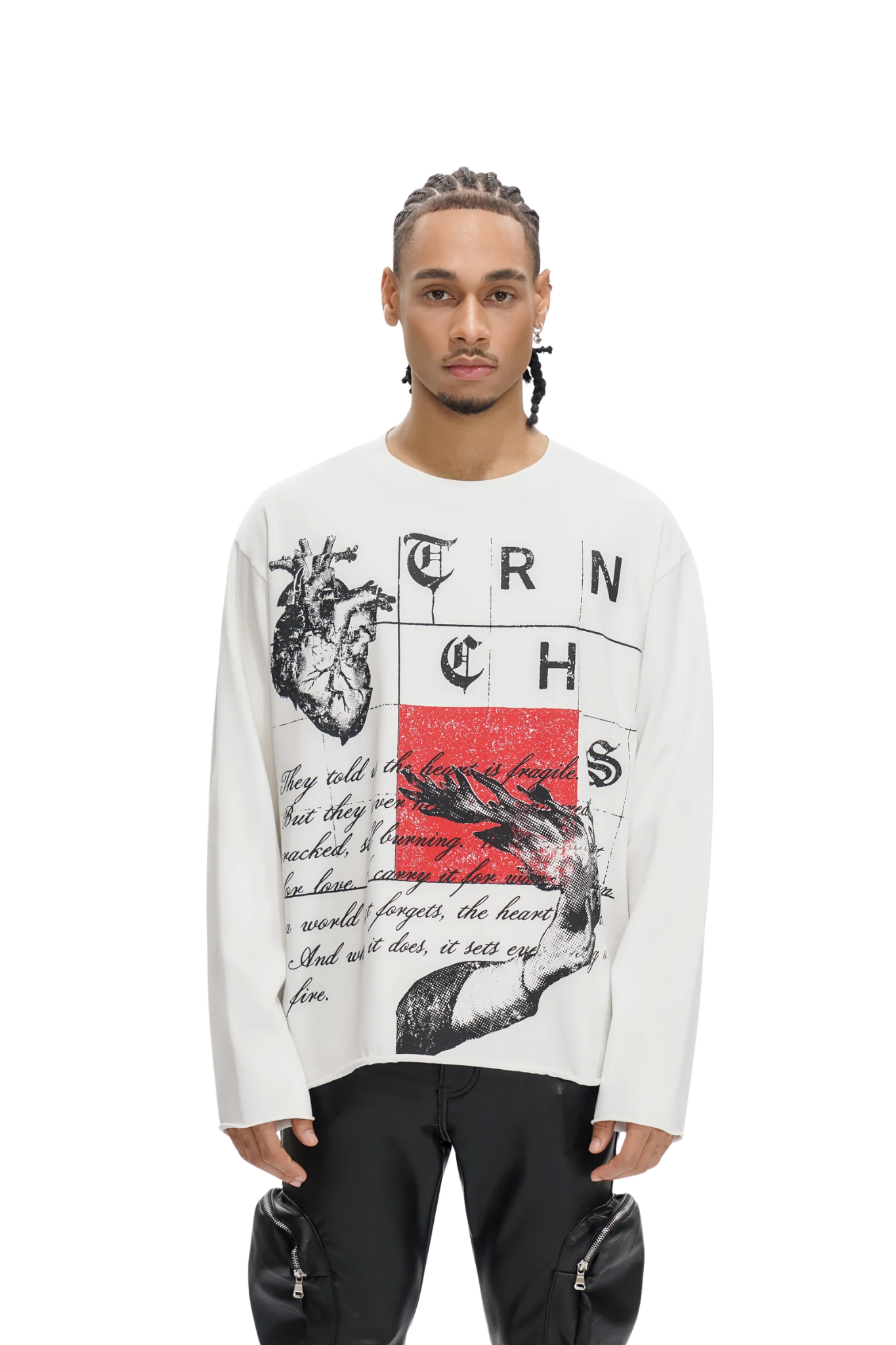 Trnchs | "Burning Heart" Long Sleeve