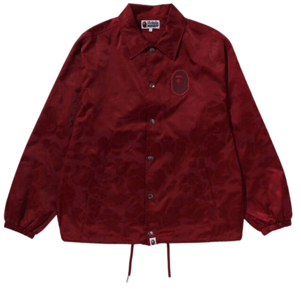 BAPE TONAL SOLID CAMO COACH JACKET