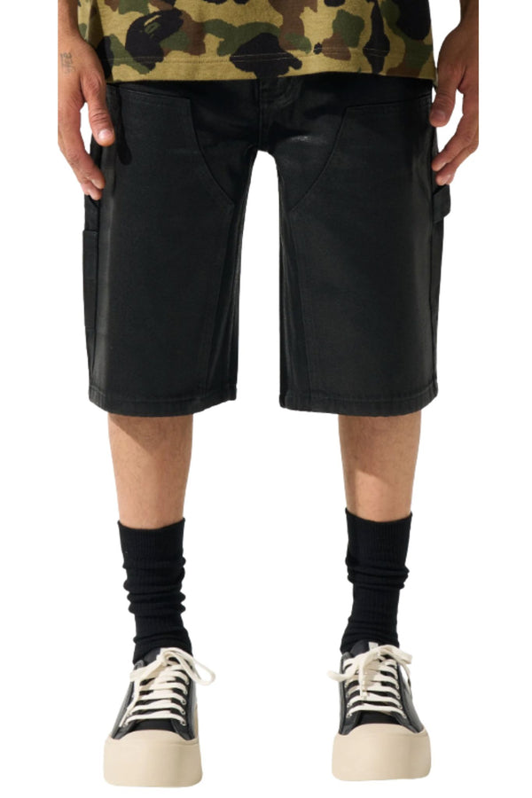 SERENEDE | Onyx Denim Shorts