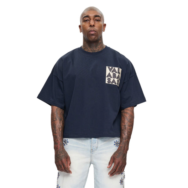 VALABASAS NEVER SLEEP CROPPED TEE