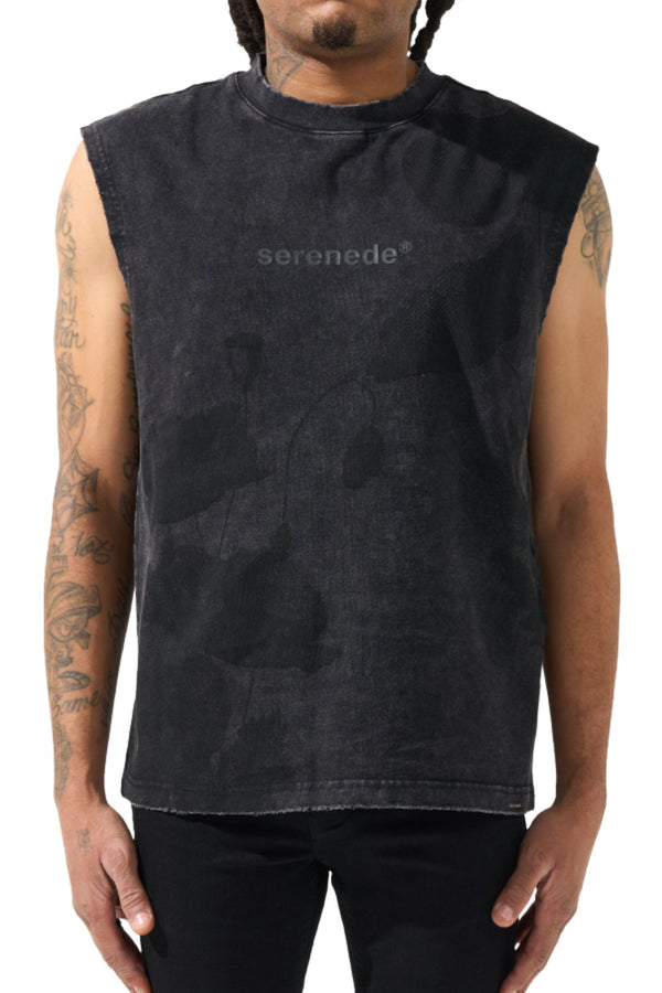 SERENEDE | Sabr Black Tank-Top