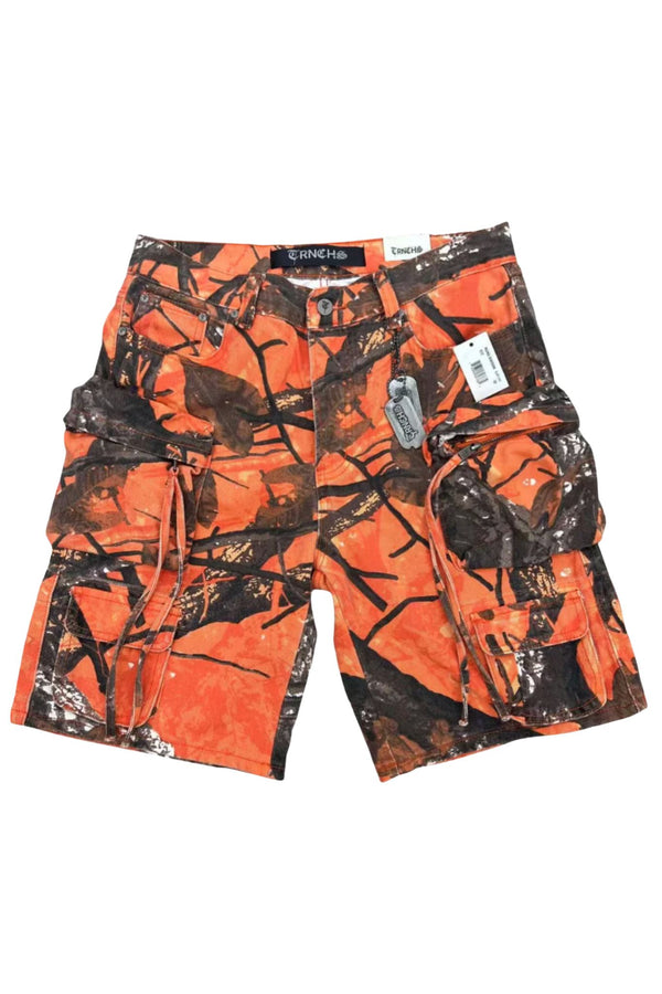TRNCHS | Ruins Division Blaze Camo Shorts