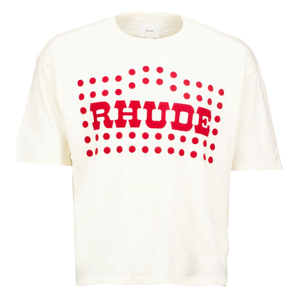 RHUDE | Flocked Burnout Tee