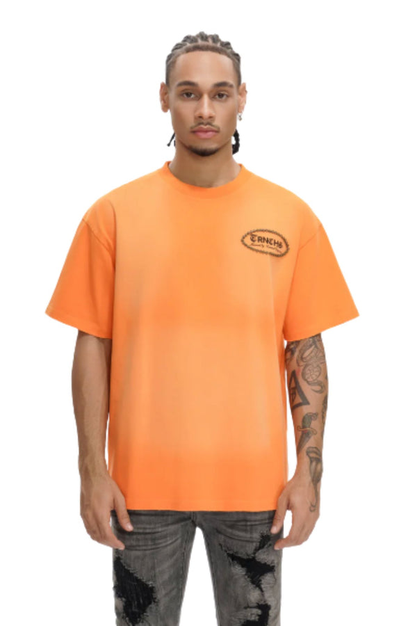 TRNCHS | Post Empire Orange Tee