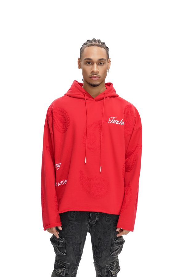 TRNCHS | Paisley Command Hoodie (Black)