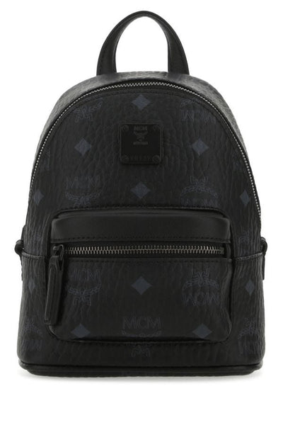 MCM Printed leather handbag