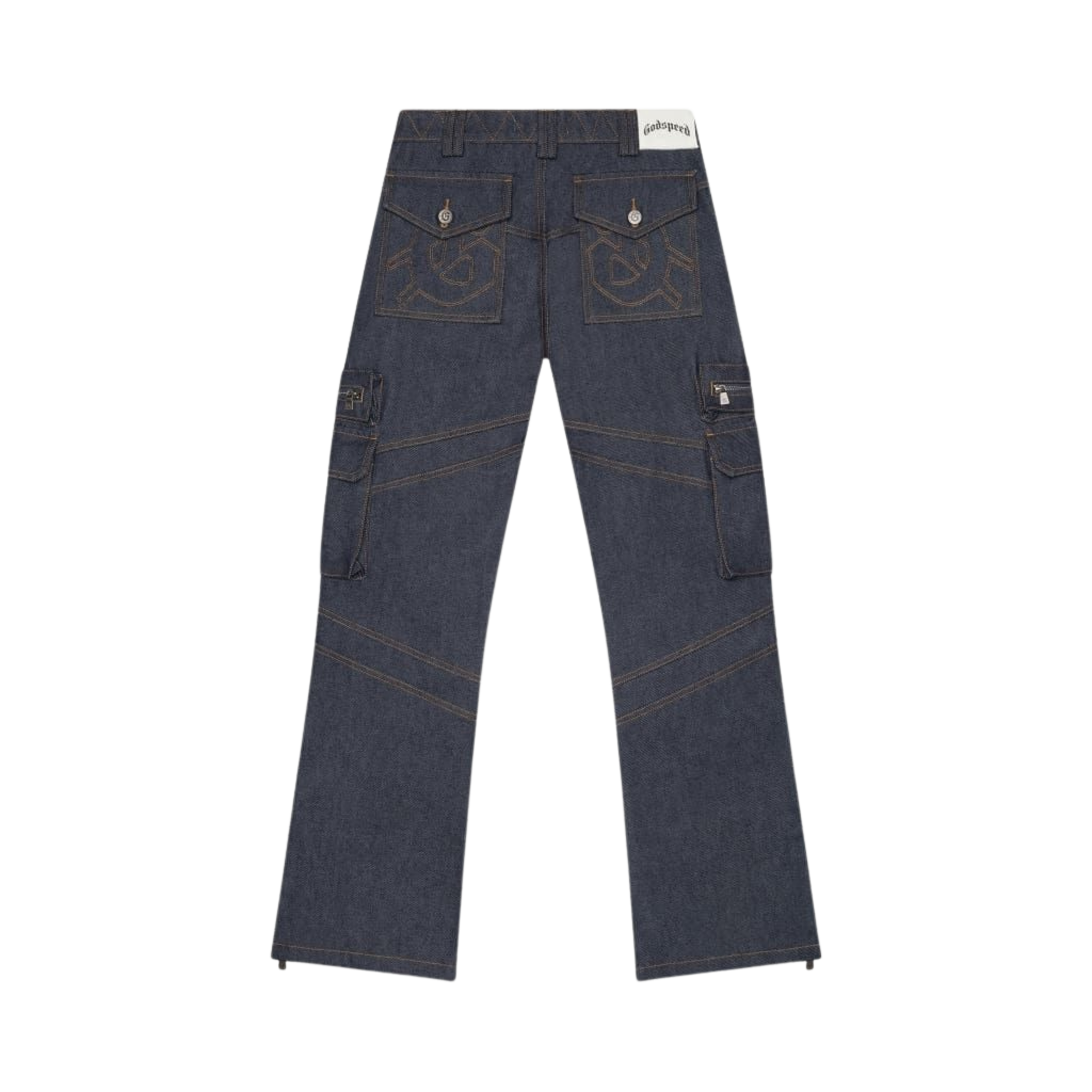 Godspeed Rockstar Flare Cargo Denim