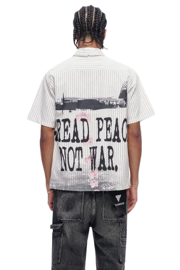 VALABASAS | Flower Bomb Pin-striped Bd