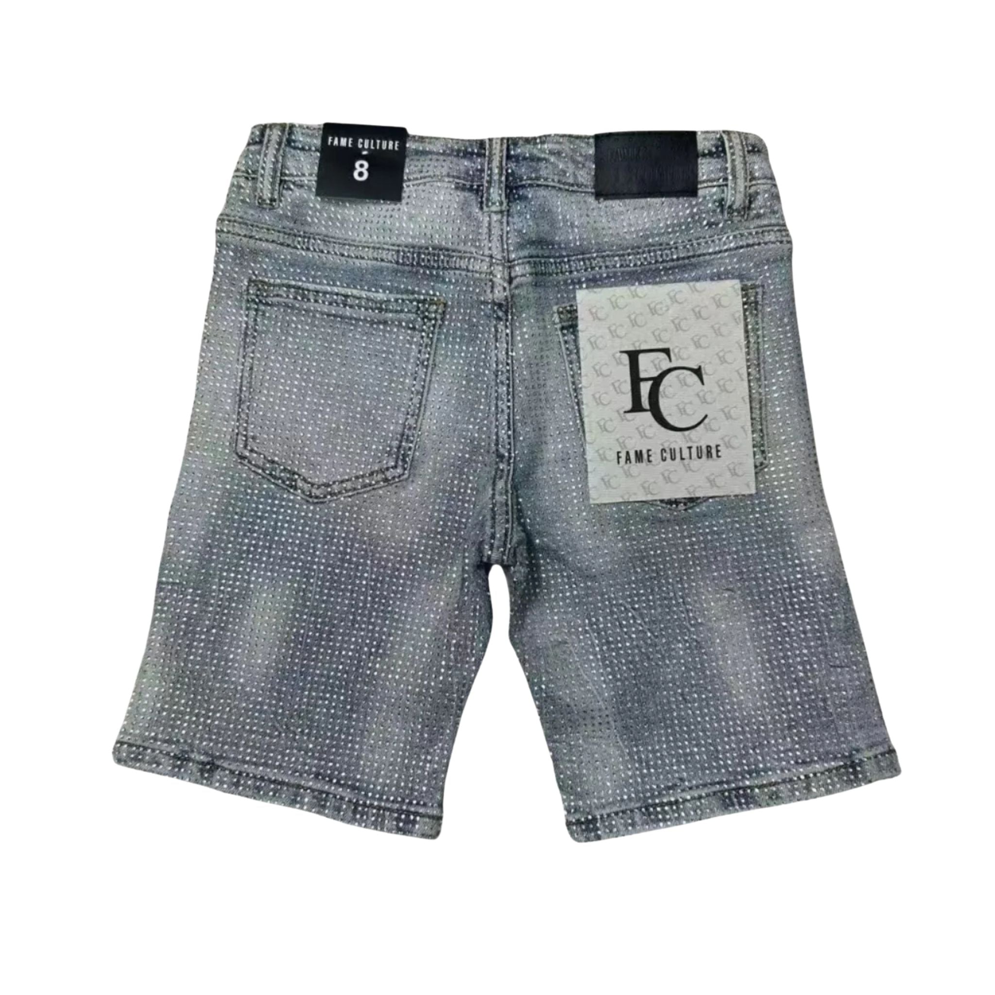 FAME CULTURE "STAR STAIN" SHORTS