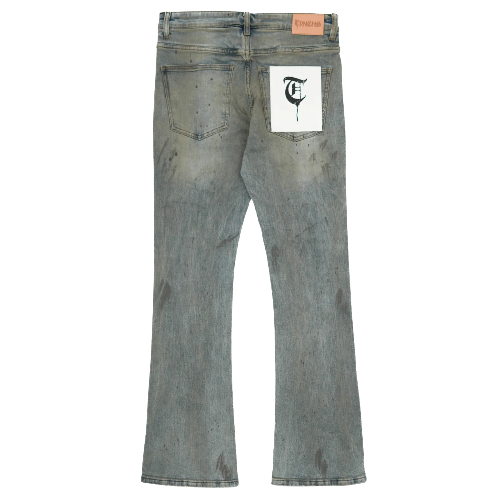 TRNCHS "Ashes" Light Blue Wash Denim
