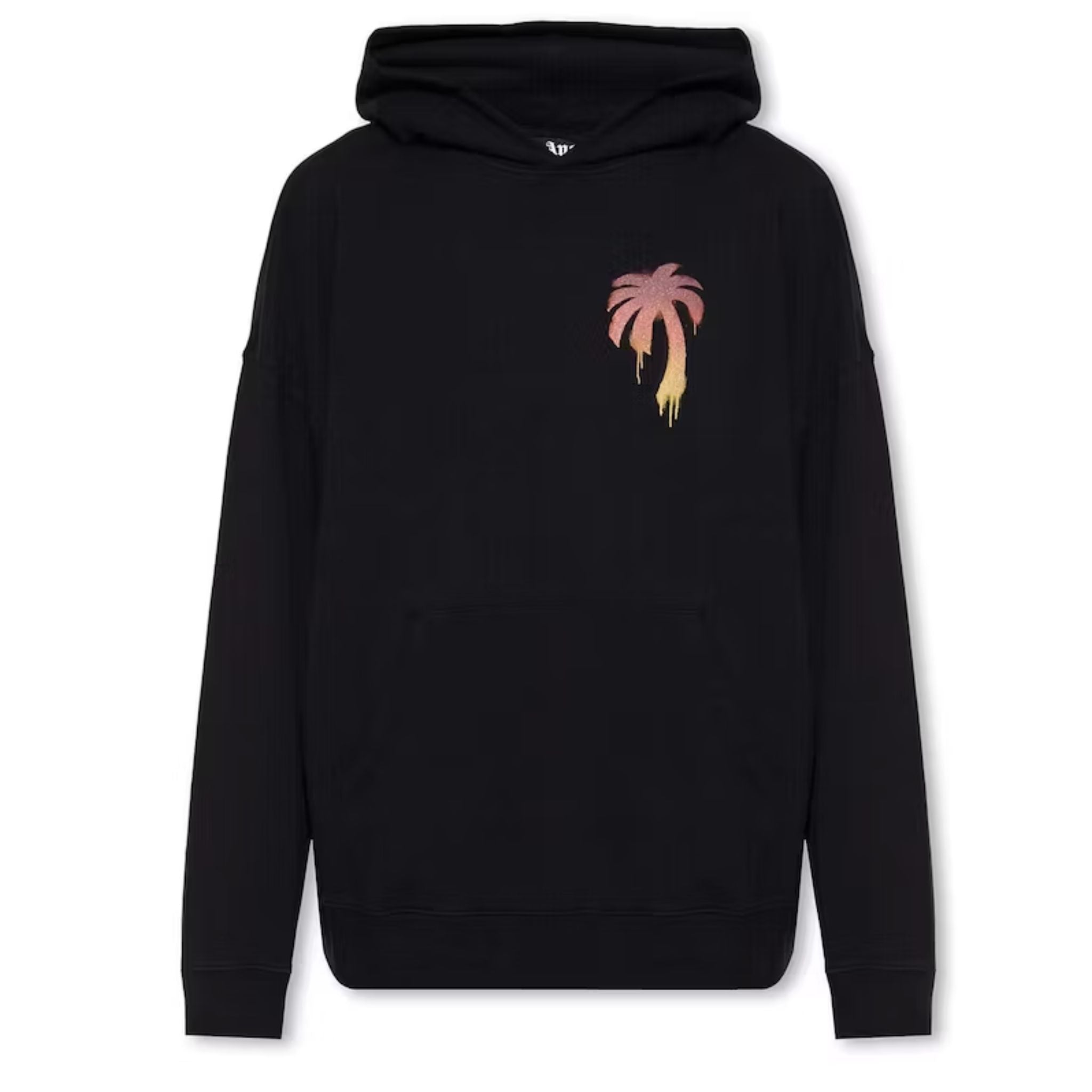 【人気！残りわずか！】Palm Angels ブラック Vertigo フーディ 人気！残りわずか！】Palm Angels ブラック Vertigo フーディ