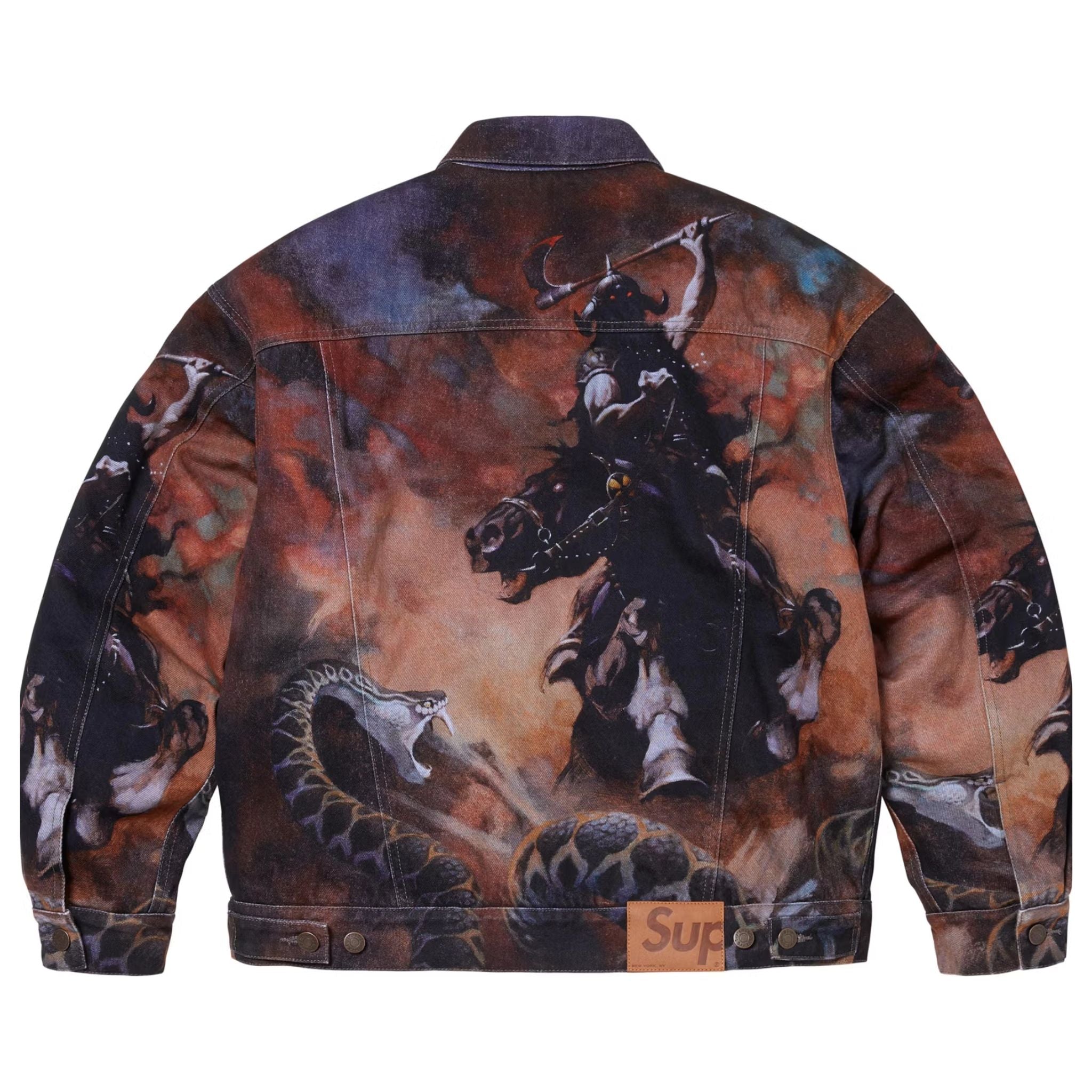 SUPREME FRAZETTA FAUX JACKET