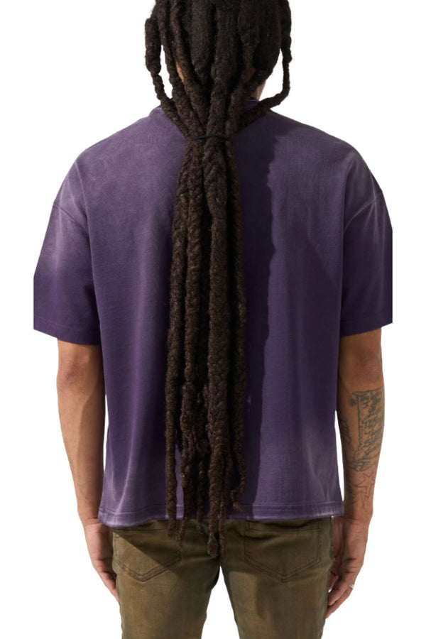 SERENEDE | Skyletter Grape T-shirt