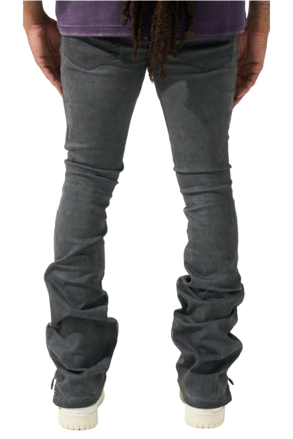 SERENEDE | Lead Stacked Jeans