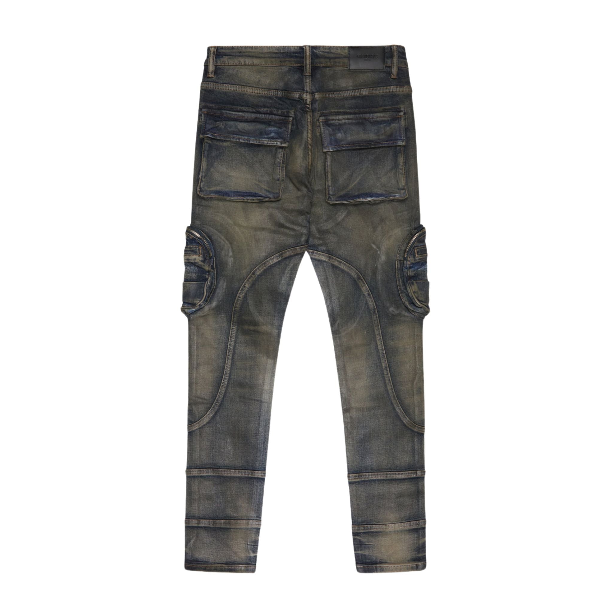 【関税・送料込】VALABASAS Stem Skinny Jean Black RUNNER