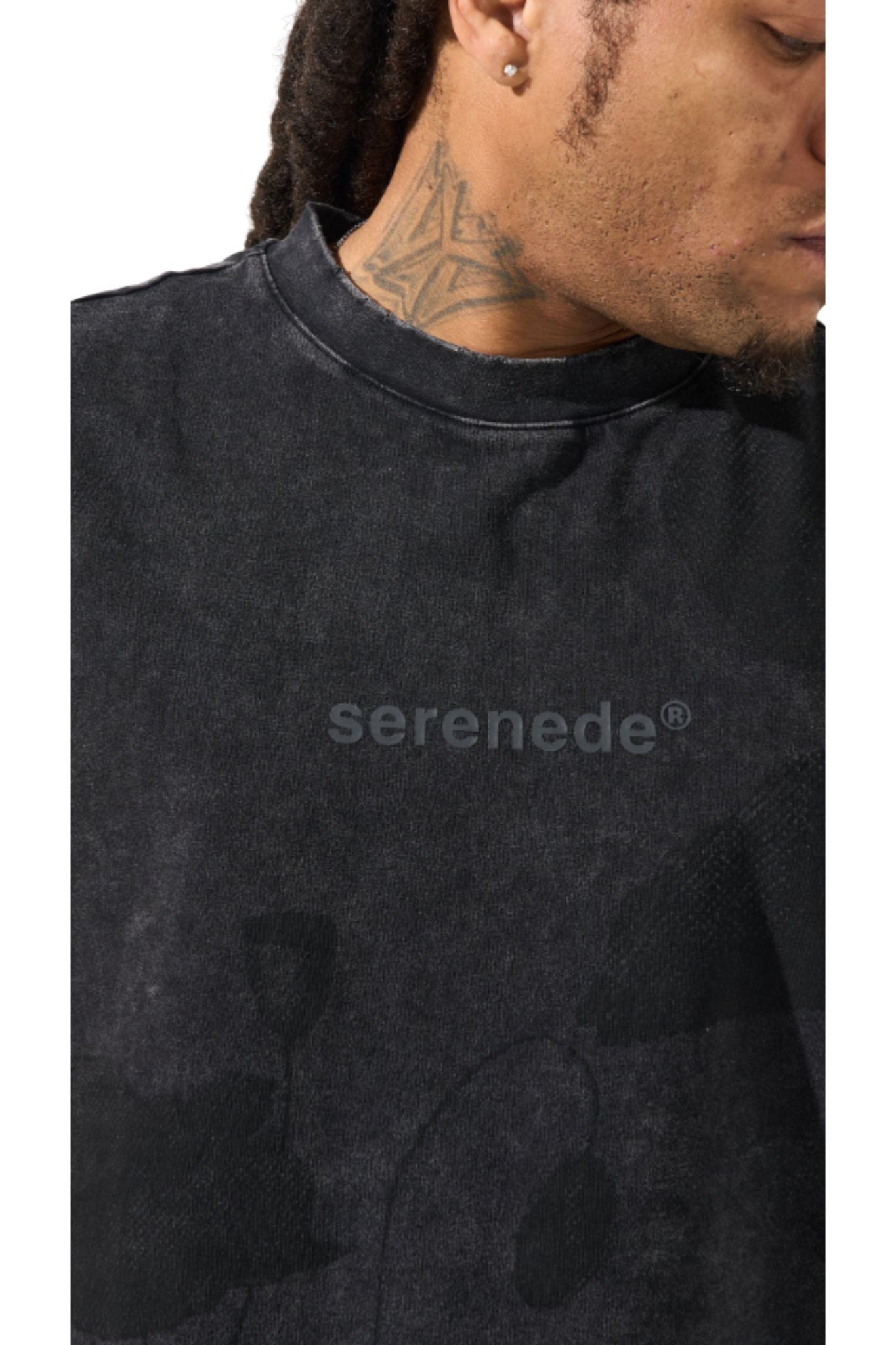 SERENEDE | Sabr Black Tank-Top