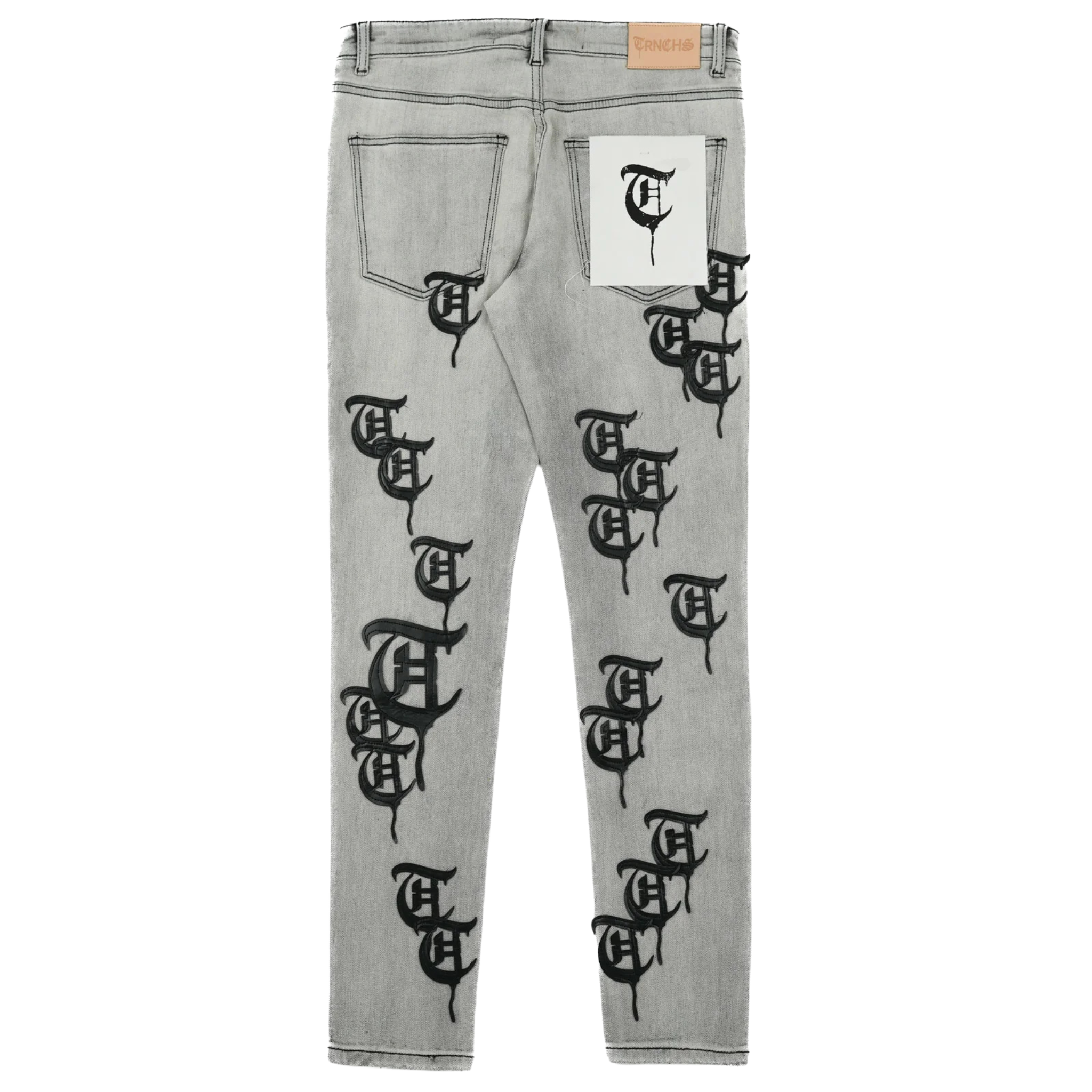 TRNCHS Kalib Light Grey Wash Denim