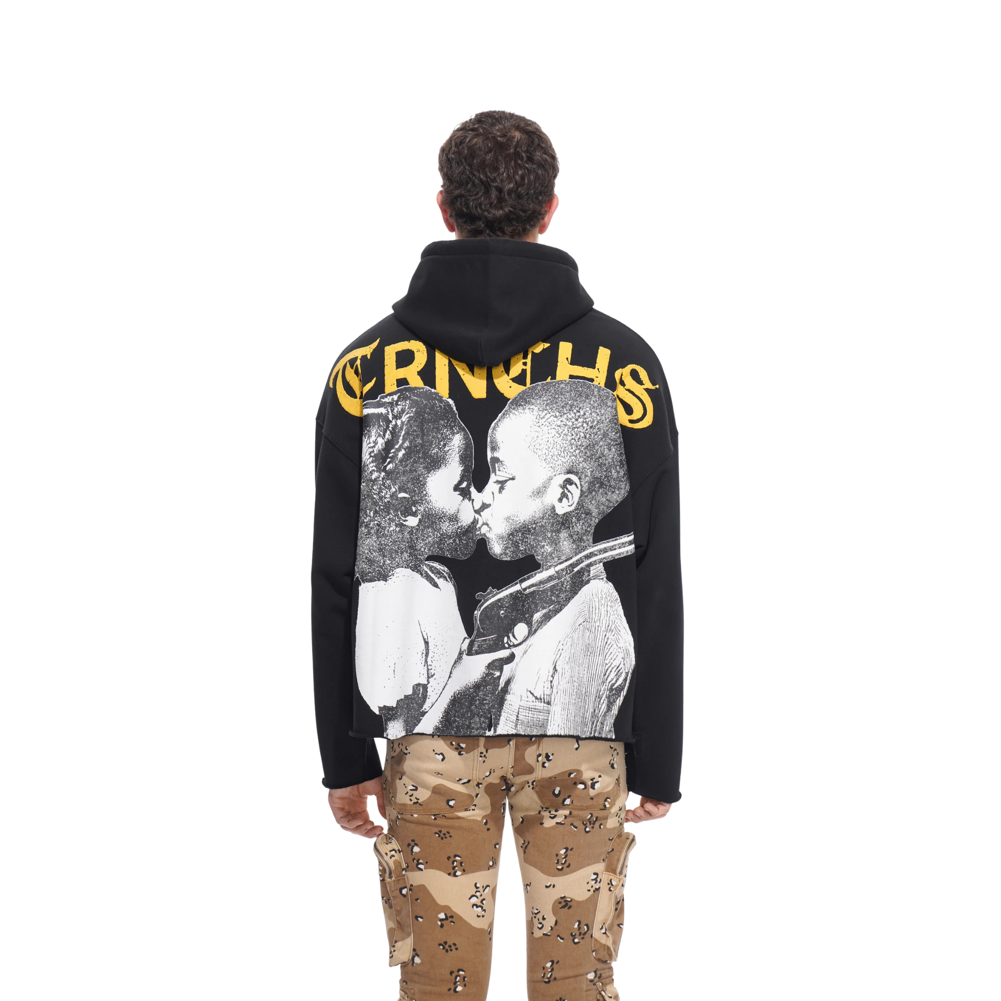 TRNCHS War Love Black Hoodie