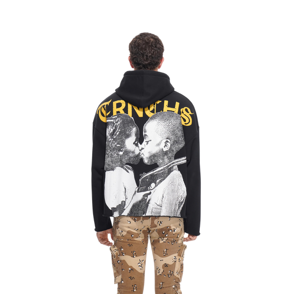 TRNCHS War Love Black Hoodie