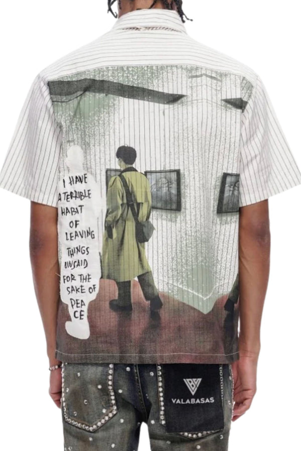 VALABASAS | Gallery Pin-striped Bd