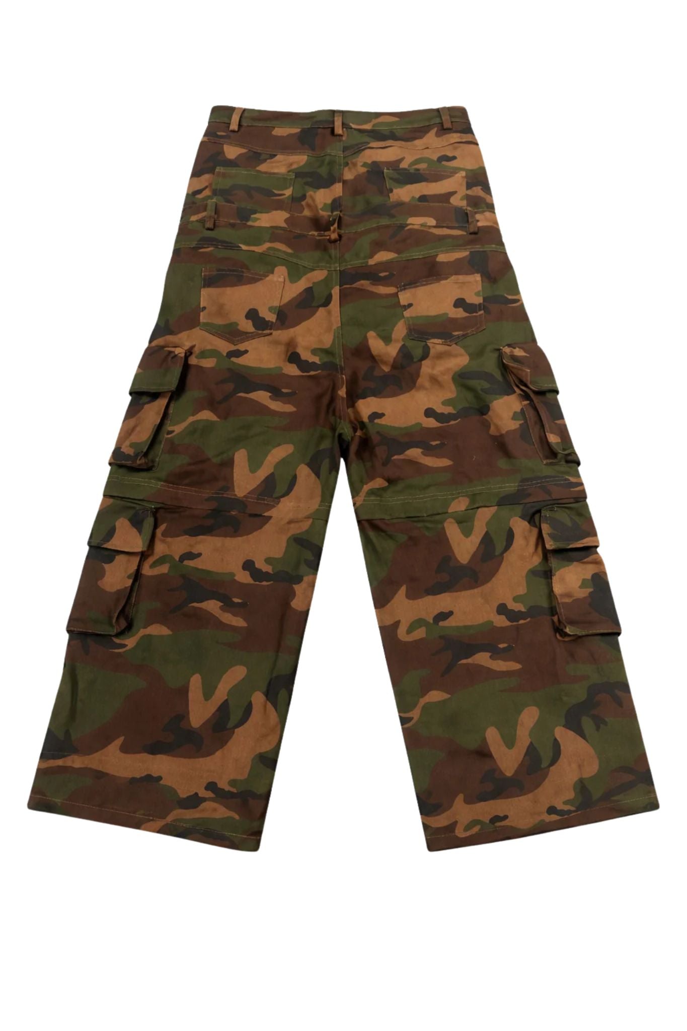 BUILT OF HEARTBREAK | V2 Double Waist Camo Cargo