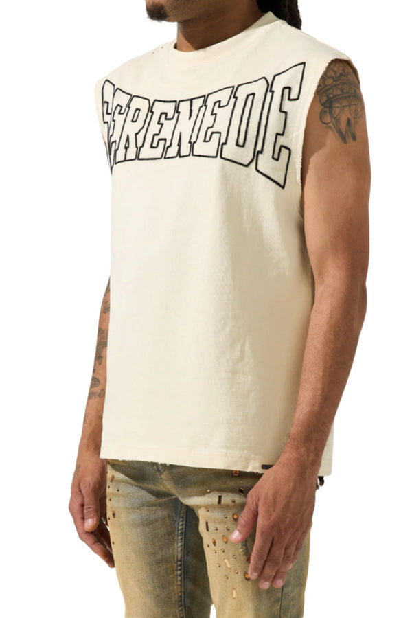 SERENEDE | Legacy Ivory Tank-top