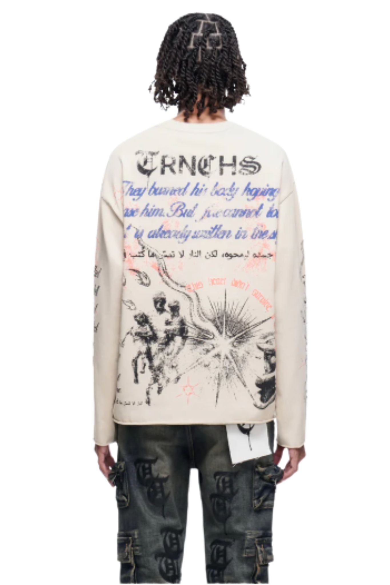 TRNCHS | Field Notes Long Sleeve (White)